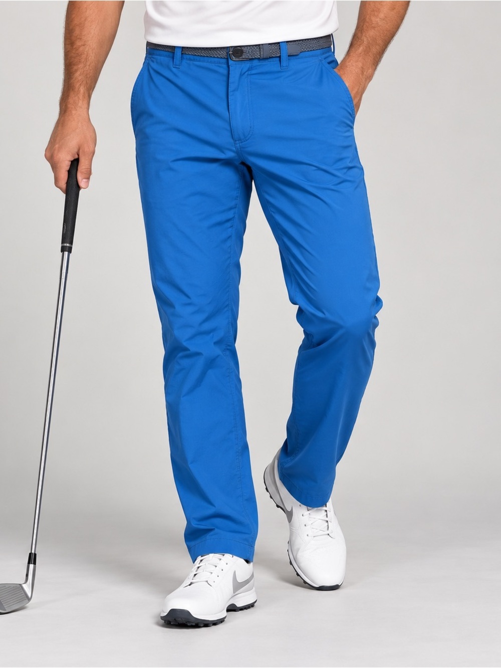 Adidas Golf Pants Mens 32x28 Straight Leg Stretch Lightweight Blue